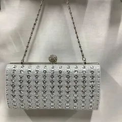 パーティーバッグ　ハンドバック　クラッチバッグ　スパンコール　ビーズ　ラインストーン　D201