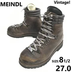 ビンテージ！MEINDL マインドル 高級本革 トレッキングブーツ