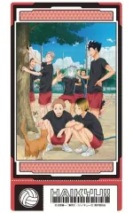 【中古】キャラカード 音駒高校(運動場) 「ハイキュー!! ビジュアルクリアチケット2」