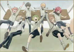 【中古】キャラカード 集合(7人) 色紙風かあど 「特 刀剣乱舞-花丸- ～雪月華～ 月ノ巻」 第1週目入場者特典