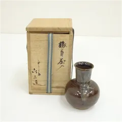 茶道具　平安　万代喜山造　瓢茶入　仕覆付　共箱　V　R6451 Amazon.co.jp: 平安万代喜山造肩衝茶入共箱仕覆付茶道具茶器