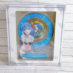 レム　アクリルクロックセット リゼロ 時計 レムver プレミアムアクリルクロック｜Yahoo!フリマ
