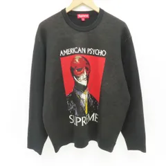 SUPREME アメリカン・サイコ ニットセーター Supreme☆洗練された芸術☆アメリカンサイコセーター (Supreme