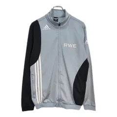 00年代 adidas アディダス トラックジャケット スポーツ 企業ロゴ ライトブルー(メンズ XL)中古 古着 U7143