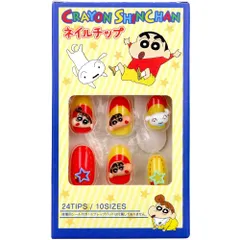 【3セット】クレヨンしんちゃん ネイルチップ 24枚入