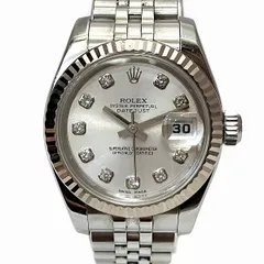 2024年最新】ロレックス ROLEX デイトジャスト 179174 シルバー ローマ ...