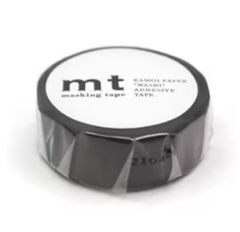 カモ井　エムティー mt MT01P207R [マスキングテープ mt 幅15mm×7m巻 1P マットブラック]