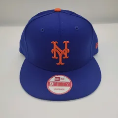 NEW ERA 9FIFTY ニューエラ メッツ キャップ スナップバック ブルー×オレンジ