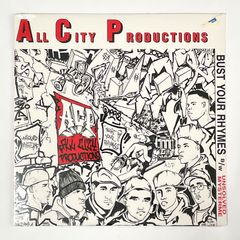 【LP】 新品シールド All City Productions – Bust Your Rhymes / Unsolved Mysterme / ACP 9200-1 / 中古 レコード アナログ盤  Vinyl