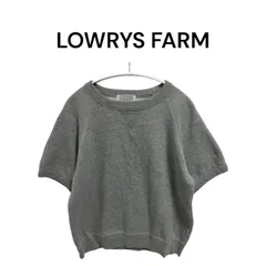 LOWRYS FARM スエット Tシャツ グレー