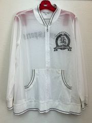 VALENZA SPORT バレンザスポーツ シースルー パーカー 48  M Y2K