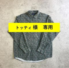 【トッティ 様　専用】90s patagonia Botanical Pattern Long sleeve shirt パタゴニア ボタニカル柄シャツ 長袖シャツ