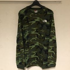 【ノースフェイス】中綿ベスト　迷彩　カモフラ　韓国限定　モスグリーンA３ ☆ THE NORTH FACE 迷彩Tシャツ カモフラ ノースフェイス