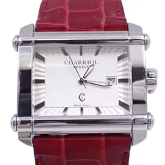 【新品ベルト】570 フィリップシャリオール GENEVE クォーツ腕時計 PHILIPPE CHARRIOL】フィリップ・シャリオール 腕時計