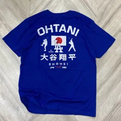 MLB公式 NEWERA 大谷翔平 #17 LA Dodgers ロサンゼルス ドジャース 半袖 Tシャツ JPN×USA