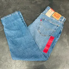 送料無料 リーバイス デニム 【新品】Levis ジーパン 502 TAPER W34 L30 ウエスト86cm ヒップ103cm また下丈76cm/900507在