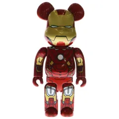 MEDICOM TOY - ベアブリック アイアンマン マーク VII ダメージ Ver. 1000％ BE@RBRICK SERIES 50