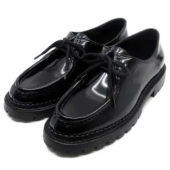サンローラン パリ SAINT LAURENT PARIS マロ ダービー シューズ レザー MALO DERBY 687532 ブラック 黒 40 約25cm 新品同様のサムネイル