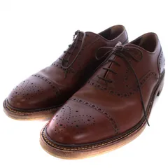 原価(中古/木型おまけ付)フェラガモ紳士靴ウィングチップ　9 EE 靴