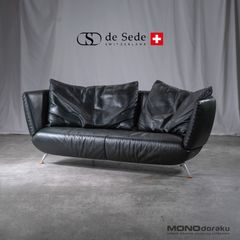 ソファ デセデ de Sede DS-102/03 ワイドソファ レザー 本革 3Pソファ 2Pソファ スタイリッシュ イタリアモダン スイス最高峰 マティアスホフマン ロルフベンツ デザイナーズ家具