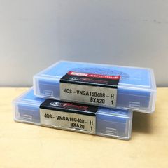 【未開封】Tungaloy/タンガロイ 4QS-VNGA160408-H BXA20 1個入/箱 2個セット 切削用チップ ●94898