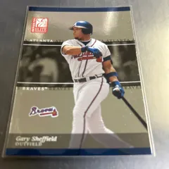 MLB 2003 Donruss Elite Gary Sheffield Atlanta Braves No.90