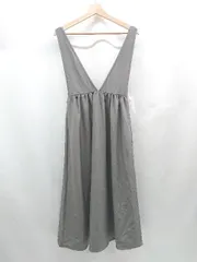◇ ⊂ Lutim by U ルチバイユー メッシュデザイン - ロング ジャンパースカート サイズF グレー系 レディース E  【1507160023003】のサムネイル