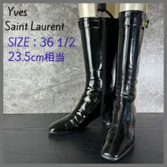 【新品未使用品/40】SAINT LAURENT 　ロングブーツ　italy 三越伊勢丹 | SAINT LAURENT/サンローラン_men通販 | クラシック