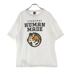 【HUMAN MADE☆ヒューマンメイド】虎プリントTシャツ☆2XL ゆるダボ白 Human made tシャツ もんじろう様専用 HUMAN MADE ヒューマンメイド
