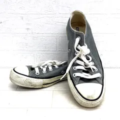 151◎ converse ハイカット スニーカー グレー レディース23.5