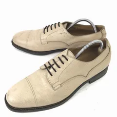 ドイツ老舗★ヒューゴボス/HUGO BOSS★本革/ストレートチップ【26.5/ベージュ】ドレスシューズ/ビジネス◆J-187<sale>のサムネイル