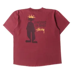 “名作シャドーマン” old stussy プリント Tシャツ シングルステッチAKEstussy