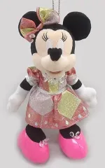 【中古】ぬいぐるみ ミニーマウス ぬいぐるみバッジ 「ナイトフォール・グロウ」 東京ディズニーランド限定
