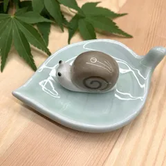 SAINT HILAIRE サンティレール 銀色カタツムリ6客箸置き