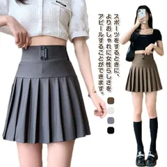 レディース スカート インナーパンツ ゴルフ ウエストゴム ミニスカート プリーツ 黒 テニススカート ストレッチ aライン スポーツ ゴルフウェア スカート 白#infit563846