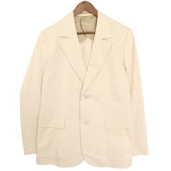 HAVERSACK ATTIRE(ハバーサック アタイア) ダブル ブレステッド シアサッカー テーラード ジャケット サイズM 古着