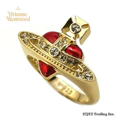 ヴィヴィアン 指輪 New Diamante Heart Ring ディアマンテ ハート オーブ リング SV925 (GOLD)