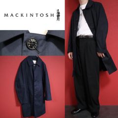 未使用級】マッキントッシュ ステンカラーコート デニム 40 日本製 未使用級】マッキントッシュ ステンカラーコート デニム 40 日本製