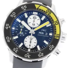 2026年最新】IWC アクアタイマークロノグラフの人気アイテム - メルカリ