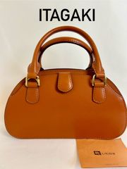 p29【美品】イタガキ レザー 鞍 くら サドルバッグ 替えショルダー付 
