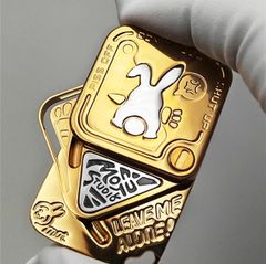 新品未開封　ラビット　フィジェットトイ ジルコニウム製　EDC fidget ラビット フィジェットトイ ジルコニウム製 EDC fidget 2点セット