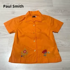 Paul Smith ポールスミス 半袖 シャツ 5/6 子供 オレンジ