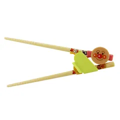 トレーニング箸 持ちかた覚え箸 Ｍ 右きき用 アンパンマン （ トレーニング 箸 しつけ箸 右 あんぱんまん 覚え箸 2歳 3歳 4歳 はじめて 矯正 用品 ベビー 出産祝い ）