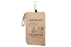 マリ 【送料無料】【スヌーピー】【SNOOPY】キーとパスポーチ【お座り】【スヌーピーとチャーリーブラウン】 【ピーナッツ】【ウッドストック】【すぬーぴー】【キーホルダー】【キーリング】【キーケース】【キーポーチ】【カード入れ】【雑貨】【グッズ】【かわいい】