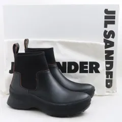 未使用 JIL SANDER レザーサイドゴアブーツ サイズ41のサムネイル
