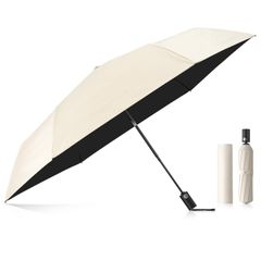 【在庫処分】折り畳み傘 晴雨兼用 熱中症対策 100cm大傘径 丈夫 日焼け止め ポケット 肌を守る 超軽量 メンズ/レディース/子供 遮熱 遮光 おしゃれ 自動開閉・耐風撥水折りたたみ傘 母の日プレゼント 日傘『業界初！段階収納＆JIS認証』UVカット100