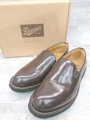 ■ ◎ Danner ダナー SPORRI SLIP D-214308 ローファー シューズ サイズ9 1/2 ブラウン メンズ P  【1407260030454】