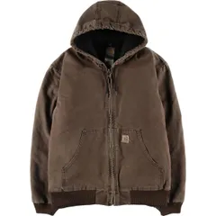 2025年最新】carhartt ジップパーカー ブラウンの人気アイテム