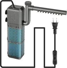 JINCH 水中ポンプ 小型 水槽ポンプ 水槽フィルター 流量800L/H