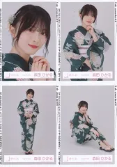【中古】生写真(乃木坂46) ◇森田ひかる/櫻坂46ランダム生写真【2024年 浴衣】 4種コンプリートセット